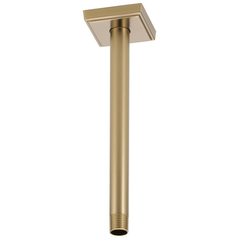 10" Ceiling Mount Shower Arm And Square Flange