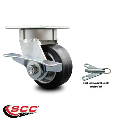 Caster with Brake