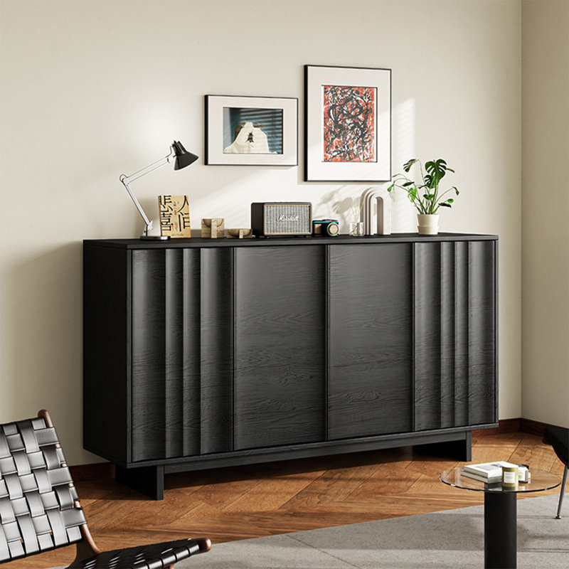 Buffet d'entrée en bois massif 62,99 po