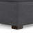 Gabbie 36"W Upholstered Polyester Linen Contemporary Square Lift-Up Coffee Table Storage Ottoman with Hidden Storage