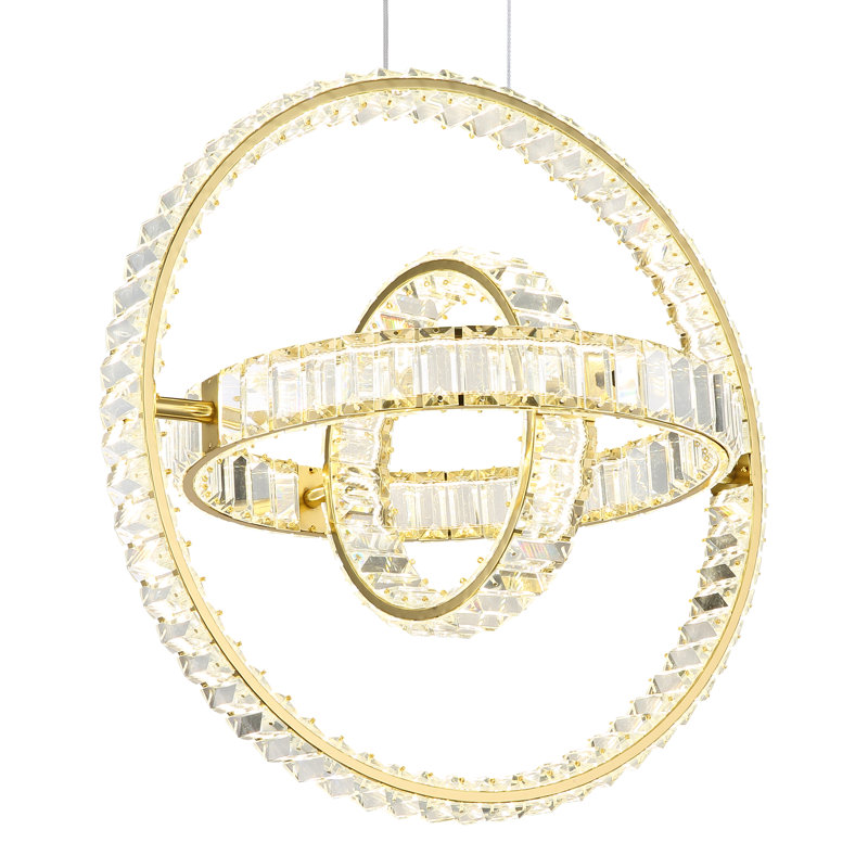 Benje 1 - Light Geometric LED Chandelier