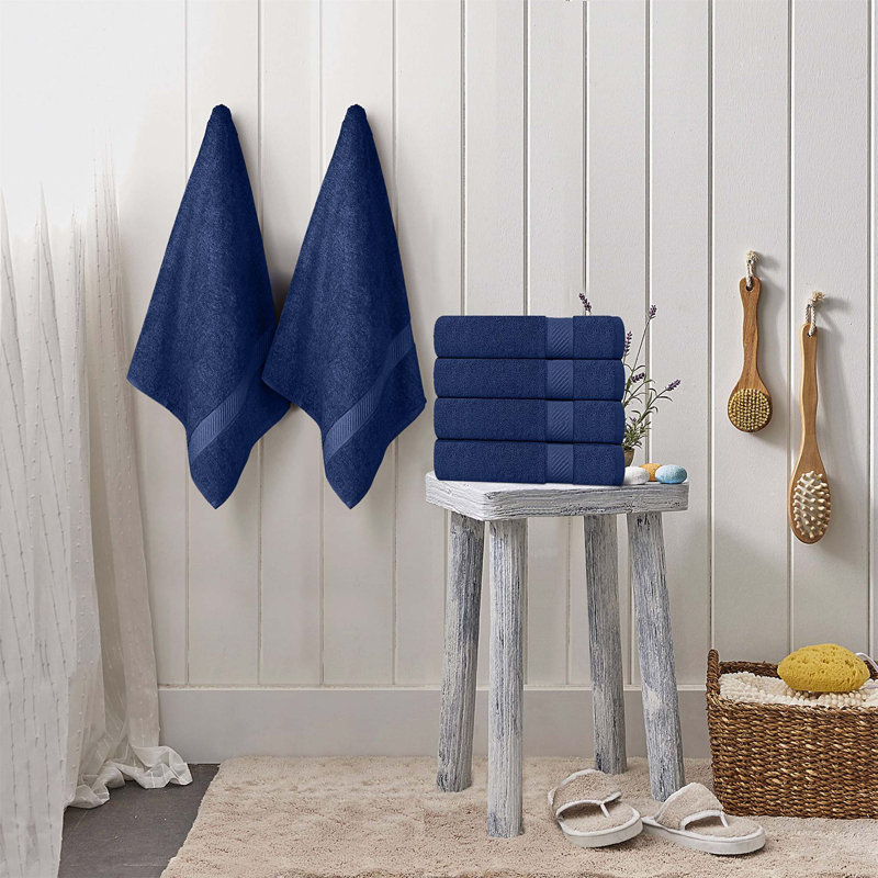 100% Cotton Bath Towel, Navy