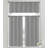 Andressa Tailored Kitchen Curtain-223832628