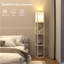 Floor Lamp with 3 Layers Wooden Shelves, Modern 160cm Standing Light Reading Lamp for Living Room-1073875199-1322887278