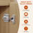 71" Tall Wooden Pantry Cabinet with Adjustable Shelves and 4 Doors – Freestanding Kitchen Storage Cabinet for Dining Room, Living Room, Bathroom-1661442291