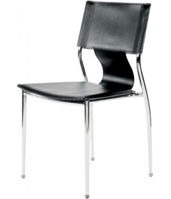 Chaise empilable sans accoudoirs modern design