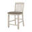 Skalski Counter Height Dining Set with Drop Leaf in Brown and Cream-627382214