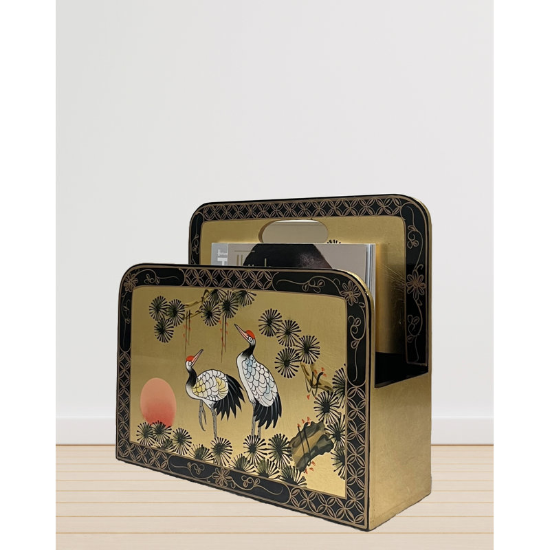 Apollonia Free Standing Magazine Rack