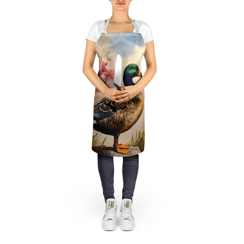 No Pattern Bib Apron