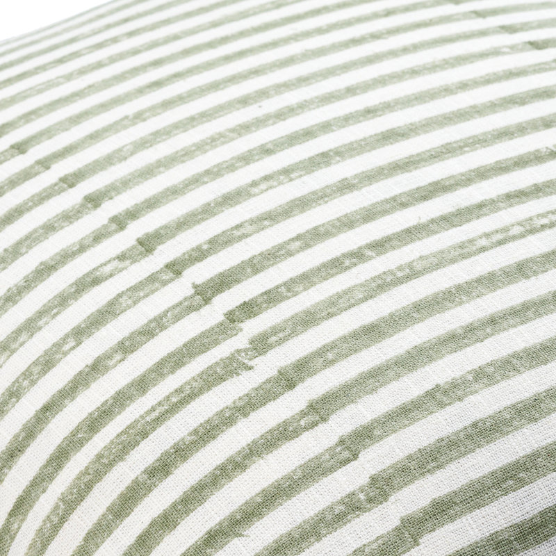 Coussin Elanie, Vert, Polyester / Bourre en polyester, 18 po x 18 po