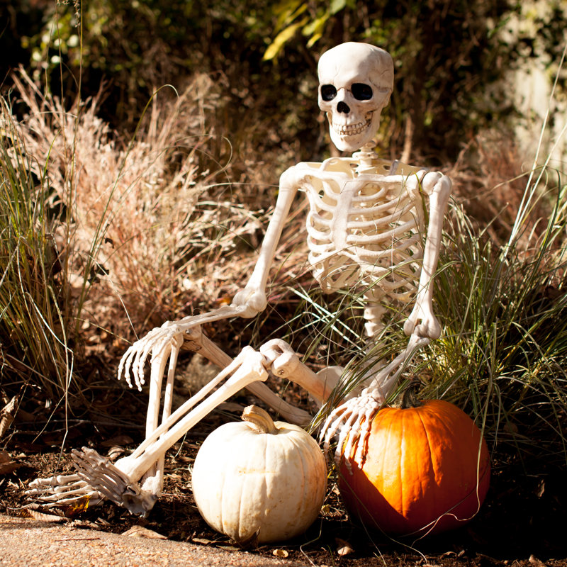 The Holiday Aisle Pose-N-Stay Skeleton