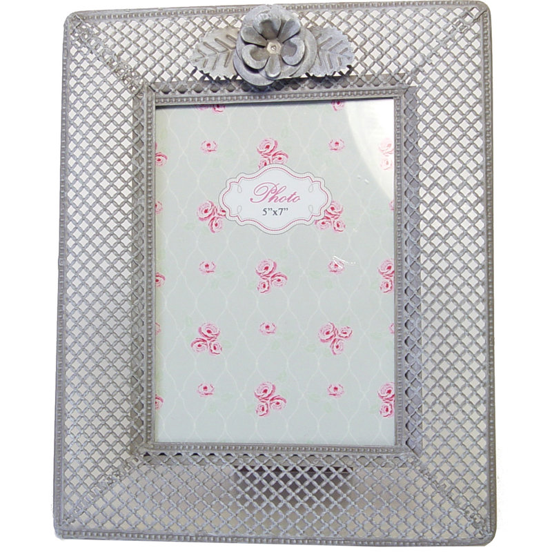 Coble Grey Metal Picture Frame, 22cm x 26cm