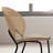 Glossy Rock Dining Table 4 - Person Four Leg Base Dining Set-101079134