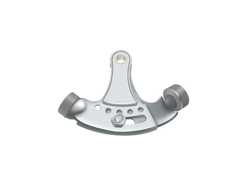 Kick Stop, Polished Chrome