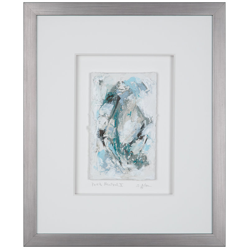 Petite Neutral X Print by J.Allen
