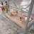 Basic Bar Cart With Wheels