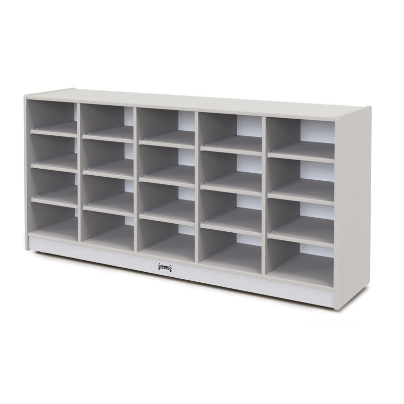 Rangement mobile pour baignoire Rainbow Accents®, H 29,5 po x l 24,5 po x P 15 po, Gris, Non