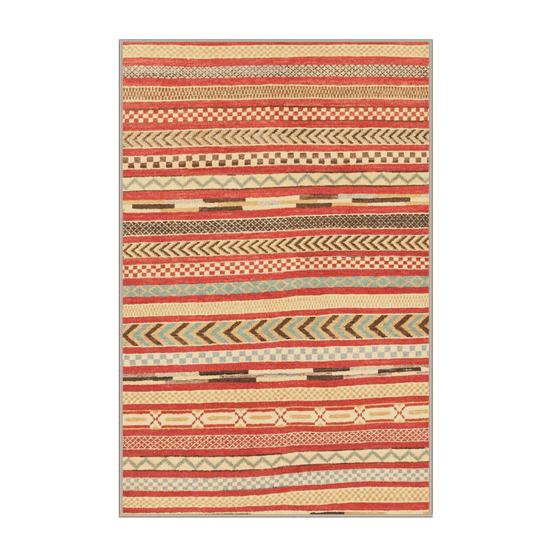 Abstract Indoor Rug, Rectangle 7' x 10'