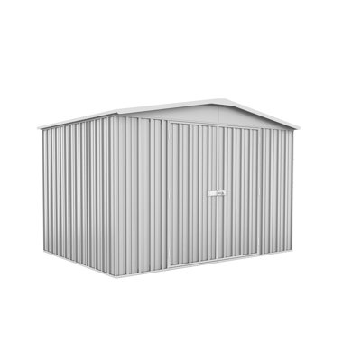 Akelia 7 ft. W x 17 ft. 6 in. D Metal Garden Shed