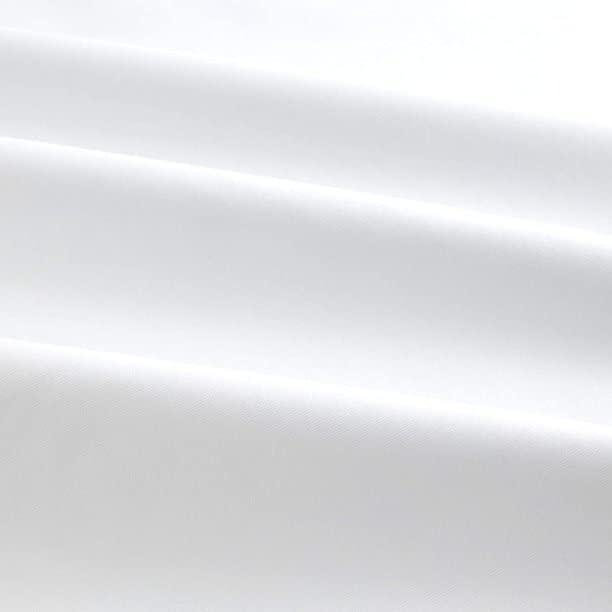 Econosheen Fabric, White