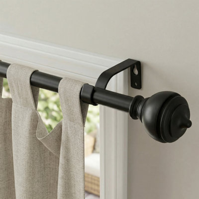 Tringle à rideaux simple ajustable Elulit