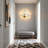 4-Light Modern Gold Ginkgo Biloba Wall Sconce