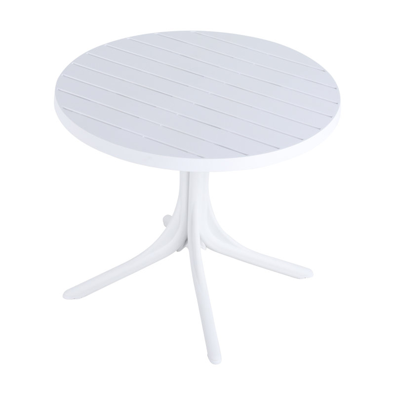 Ensemble de chaises et de table résistant aux intempéries | Polypropylène et métal | Style moderne | Utilisation intérieure / extérieure