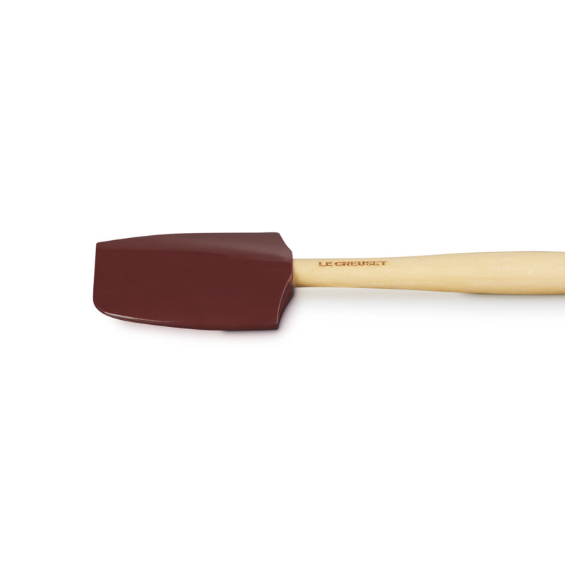 Le Creuset Craft Spatula, Garnet, 5.8cm W x 28.5cm L