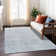 Machine Washable Indoor/Outdoor Xhevrie Sky Rug