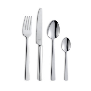 Amefa 18/0 Modern BLISS Stainless Steel Cutlery Set 16 Piece for 4 People
