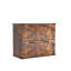 Porte de grange 2 tiroirs en bois avec serrure H 25,79 po-1187051240