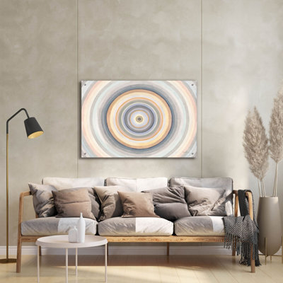 «A Peaceful Center» par Danhui Nai, art mural en verre acrylique