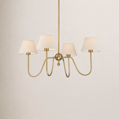 Beacon 4 - Light Dimmable Traditional Chandelier