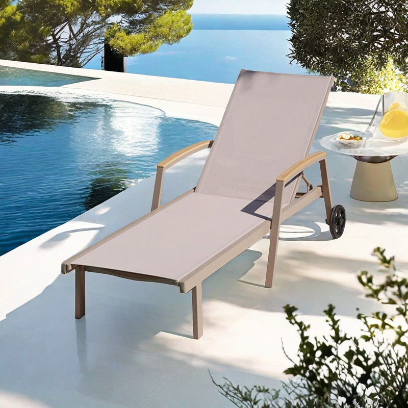 Morico Outdoor Chaise Lounge