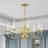 Benedetto 8 - Light Stainless Steel Chandelier-225672791