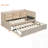 Twin Size Upholstered Daybed With Trundle-1179887838