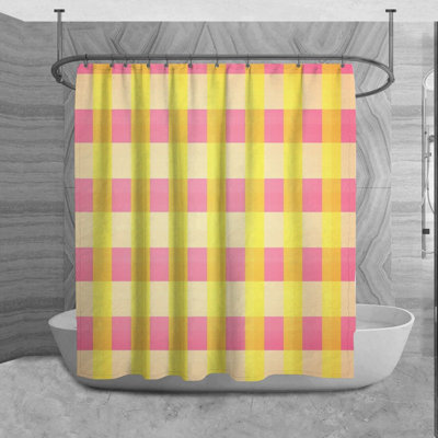 Rideau de douche Seliana Gingham