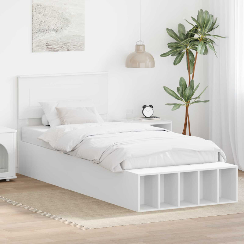 Bed, Small Single (2'6), White