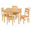 Martino Kids 5 Piece Rectangular Play Or Activity Table and Chair Set