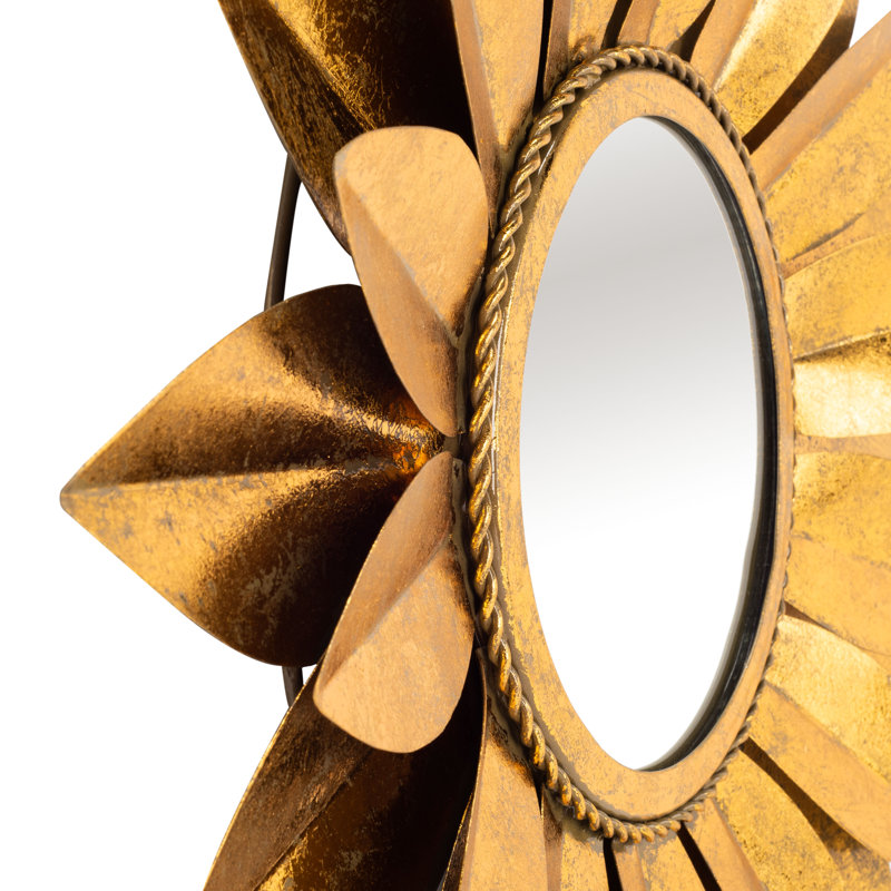 Zeppelin Metal Flat Wall Mirror