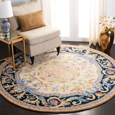 Priscila Savonnerie Hand Tufted Indian Wool Oriental Rug