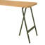 Ancle 122cm Solid Wood Top Console Table