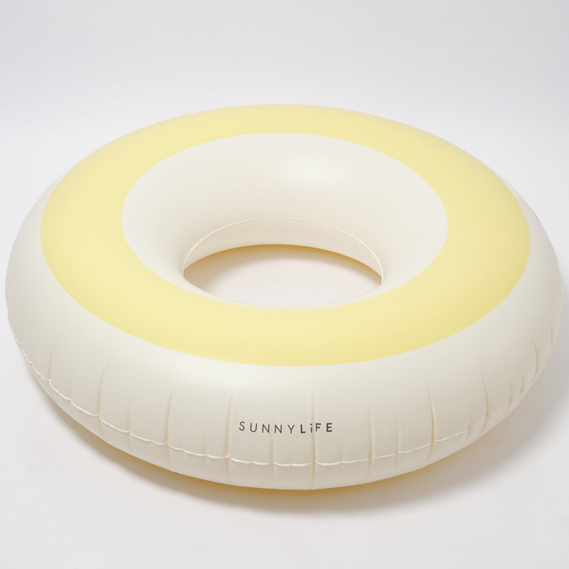 Anneau de piscine tubulaire: beurre, Jaune
