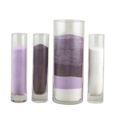 Glass Unity Candles And Sand