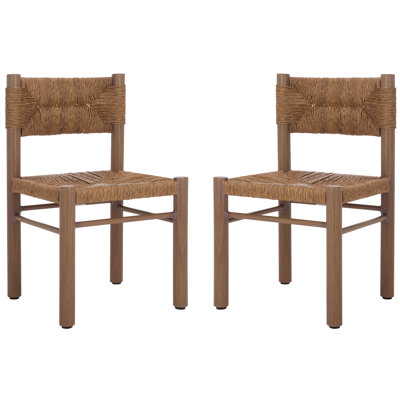 Indie Rattan Weaving Outdoor Dining Chair by Joss & Main