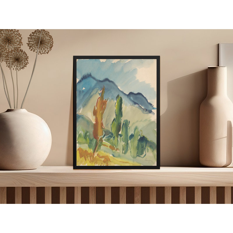 1 Piece Floater Frame Wall Art, 24x36
