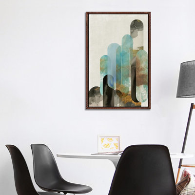 Teal Arches I by Tom Reeves - Gallery-Wrapped Canvas Giclée on Canvas