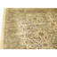 Hand Knotted Wool Area Rug in Gold And Green