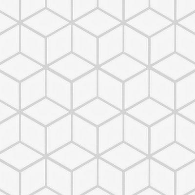 Metro Rhombus 10-1/2 " x 12-1/8 " Porcelain Mosaic Floor & Wall Tile