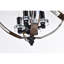 Lustre suspendu 15 lumières Mid-Century 15 pouces